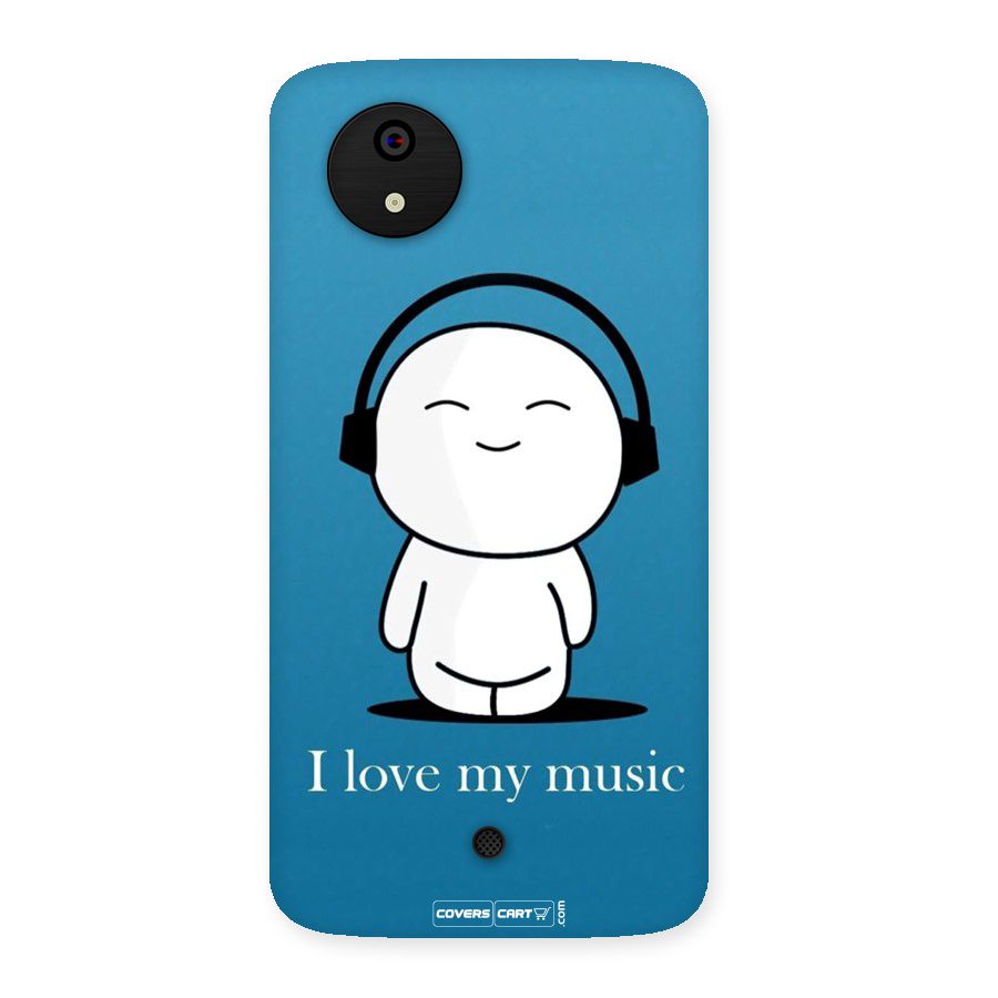 Love for Music Back Case for Micromax Canvas A1