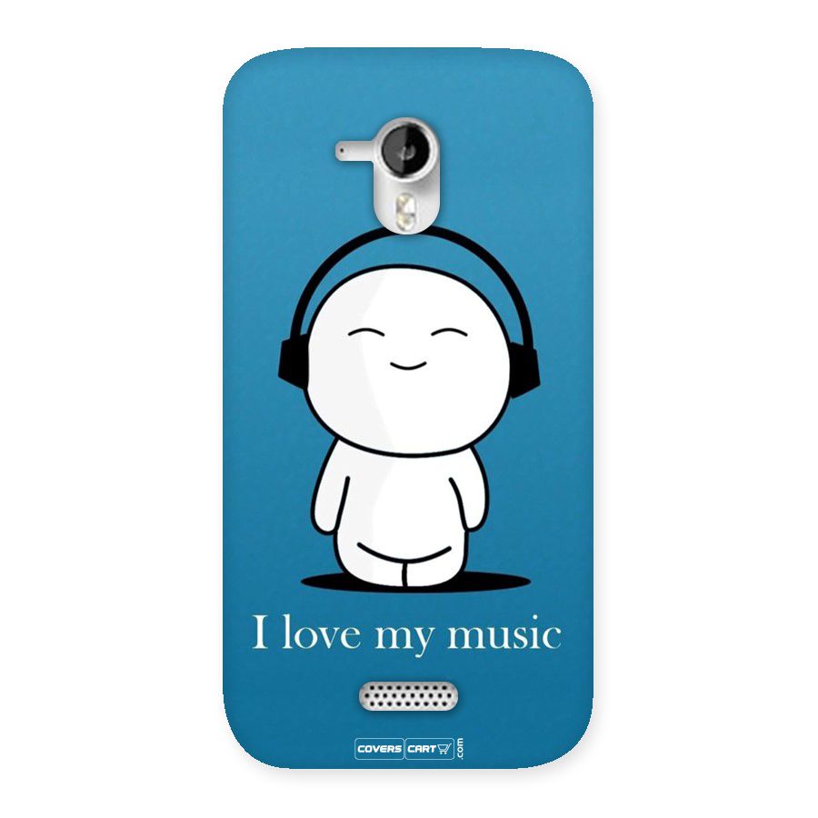 Love for Music Back Case for Micromax Canvas HD A116
