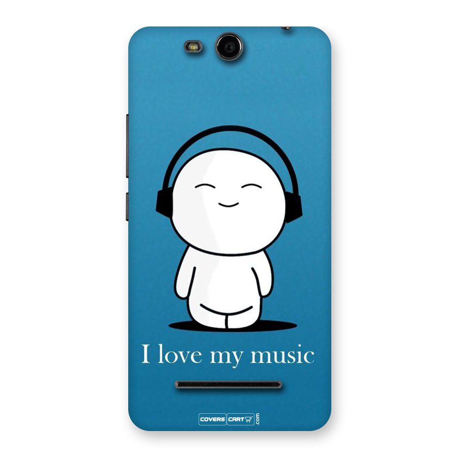 Love for Music Back Case for Micromax Canvas Juice 3 Q392