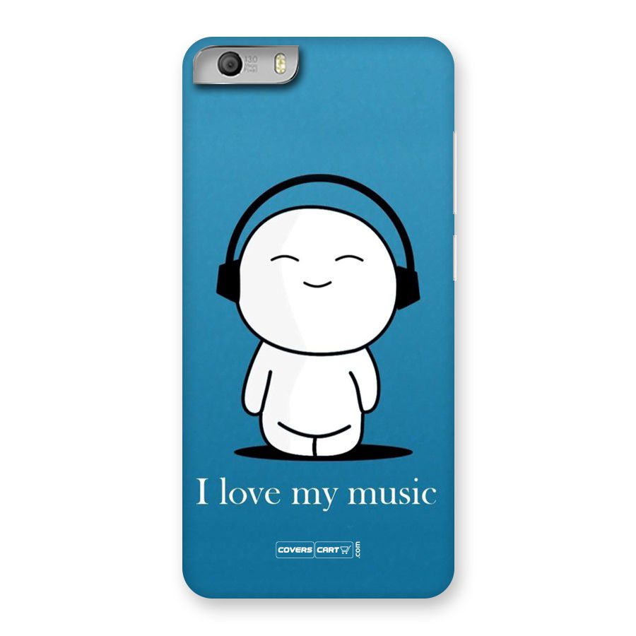 Love for Music Back Case for Micromax Canvas Knight 2
