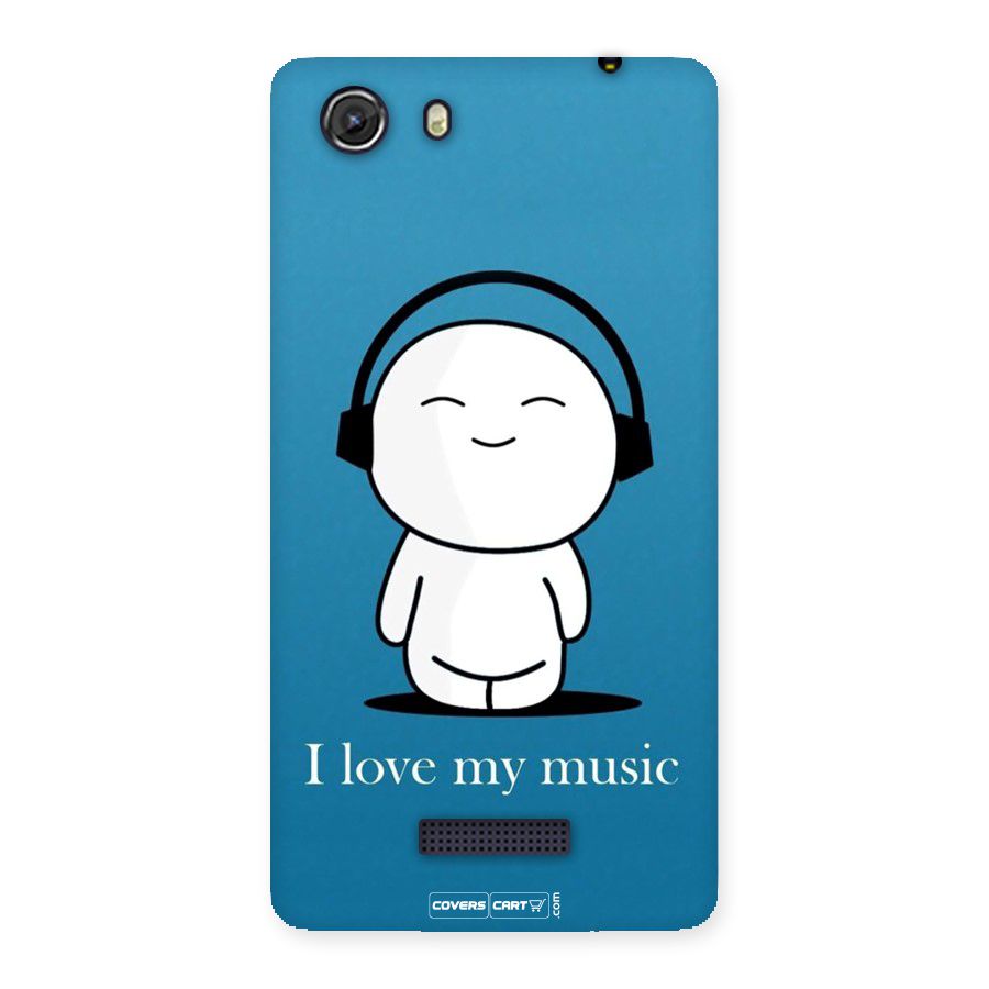 Love for Music Back Case for Micromax Unite 3