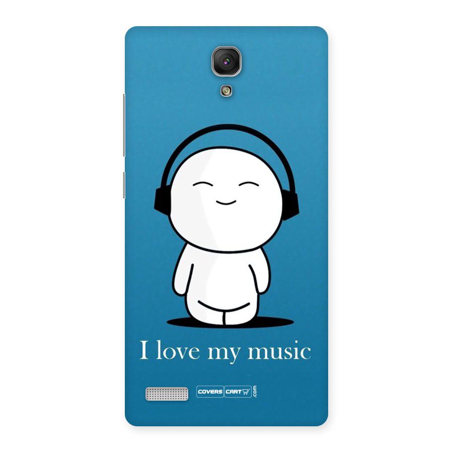Love for Music Back Case for Redmi Note Prime