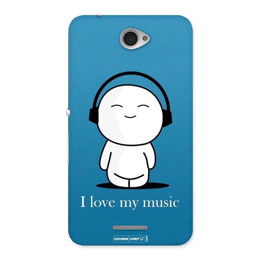 Love for Music Back Case for Sony Xperia E4