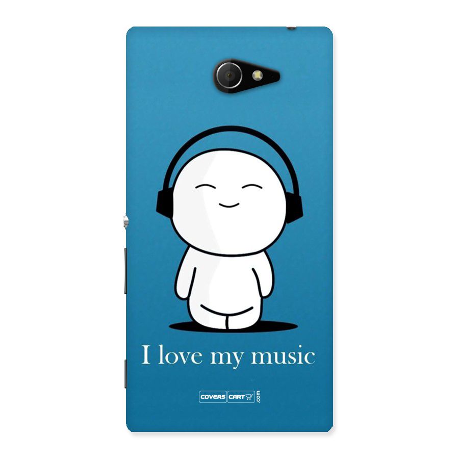 Love for Music Back Case for Sony Xperia M2