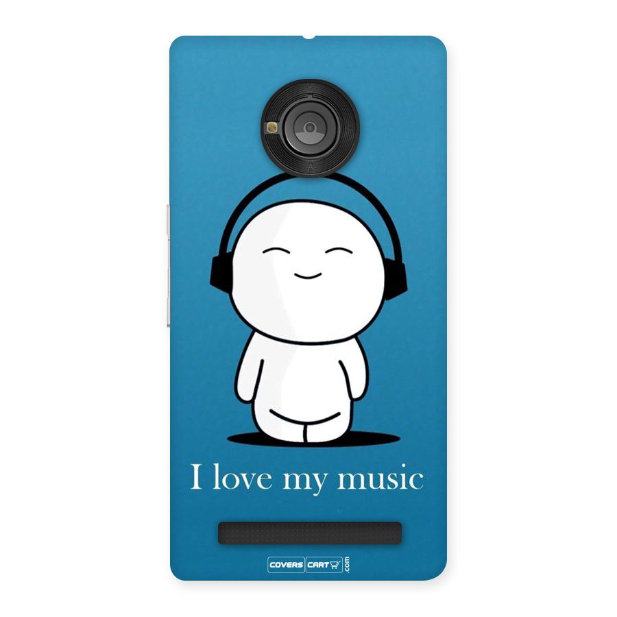 Love for Music Back Case for Yu Yuphoria