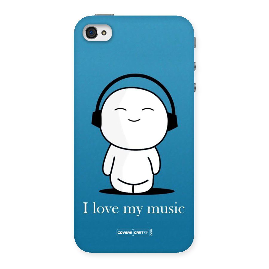 Love for Music Back Case for iPhone 4 4s
