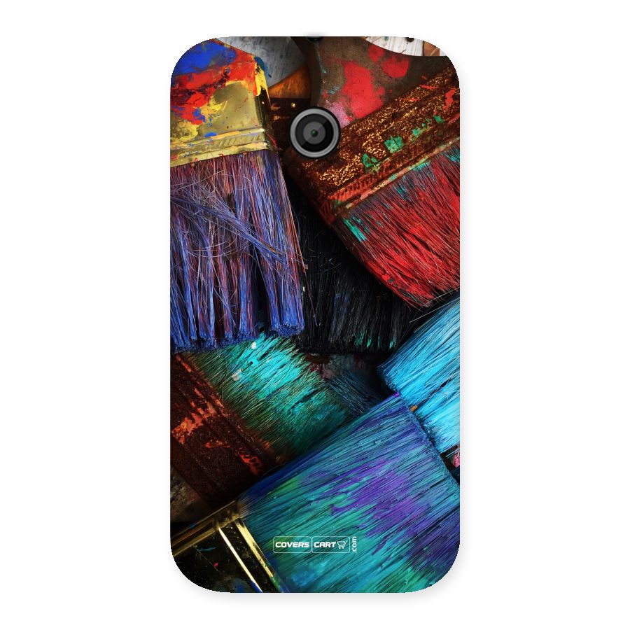 Magic Brushes Back Case for Moto E