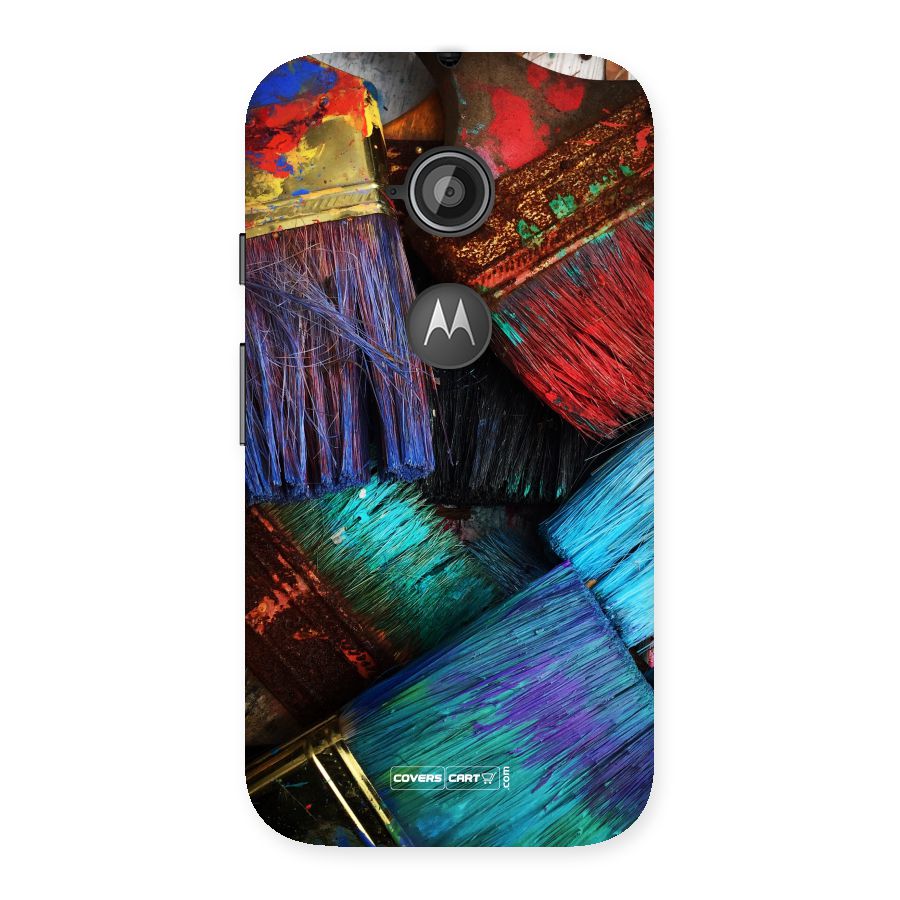 Magic Brushes Back Case for Moto E 2nd Gen