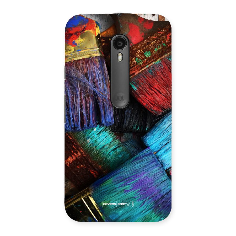 Magic Brushes Back Case for Moto G3