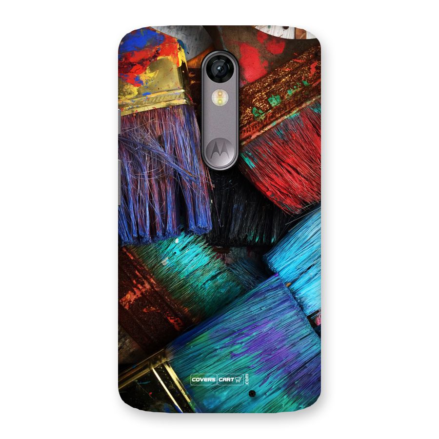 Magic Brushes Back Case for Moto X Force