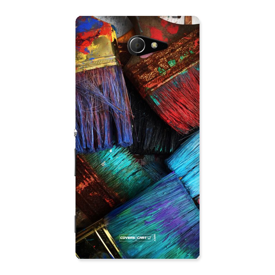 Magic Brushes Back Case for Sony Xperia M2