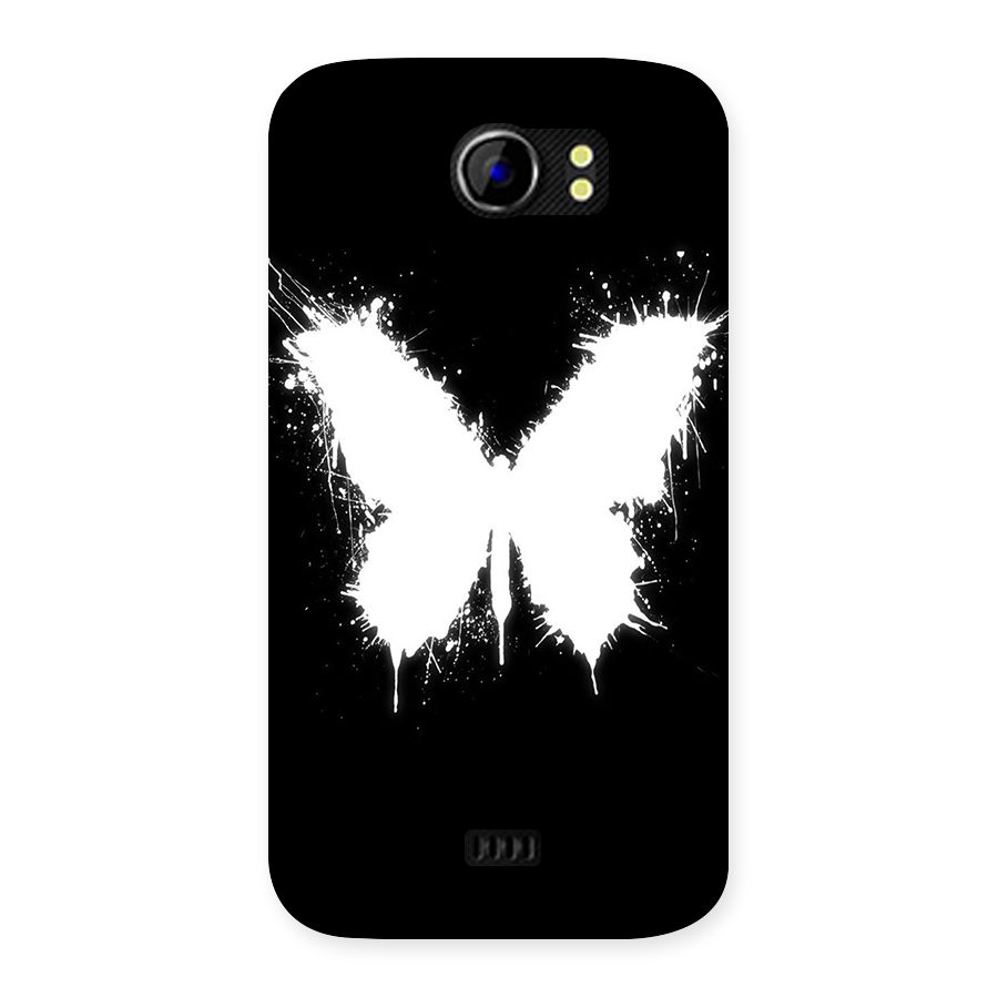 Magic Butterfly Back Case for Micromax Canvas 2 A110