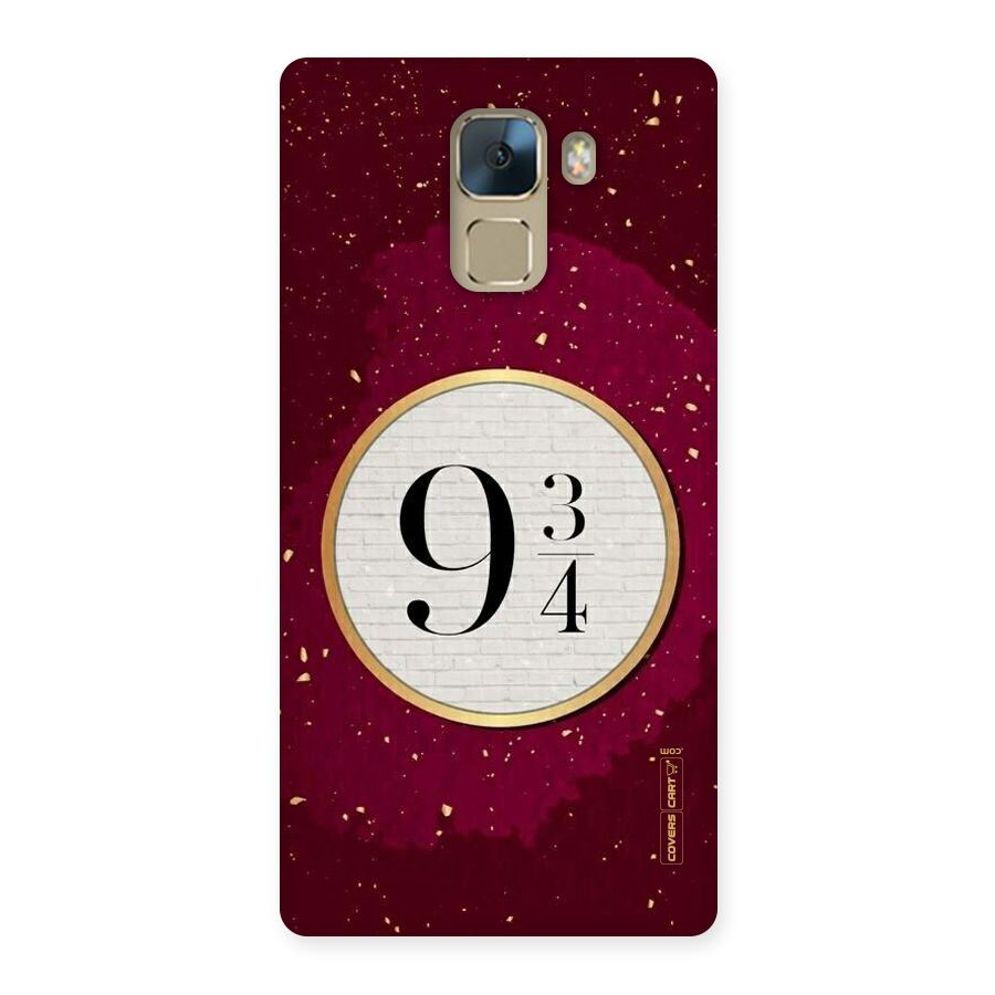 Magic Number Back Case for Huawei Honor 7