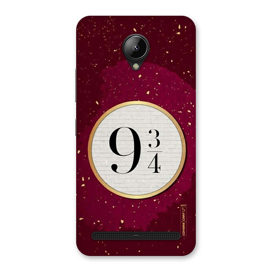 Magic Number Back Case for Lenovo C2