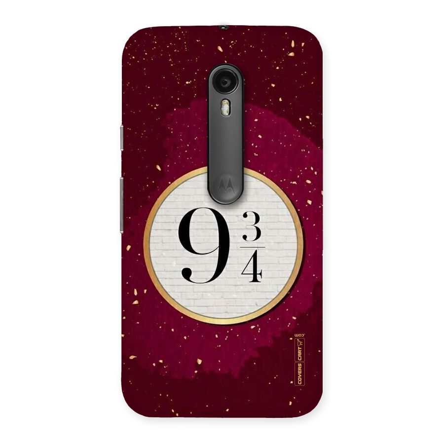 Magic Number Back Case for Moto G3