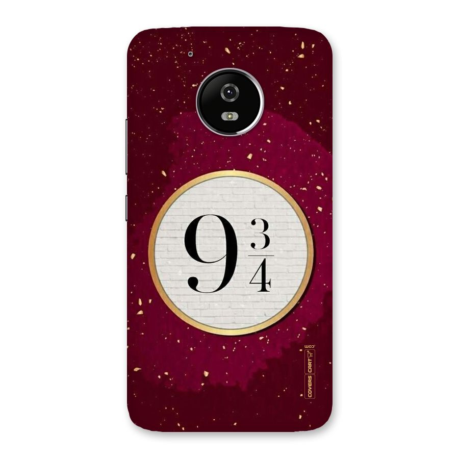Magic Number Back Case for Moto G5
