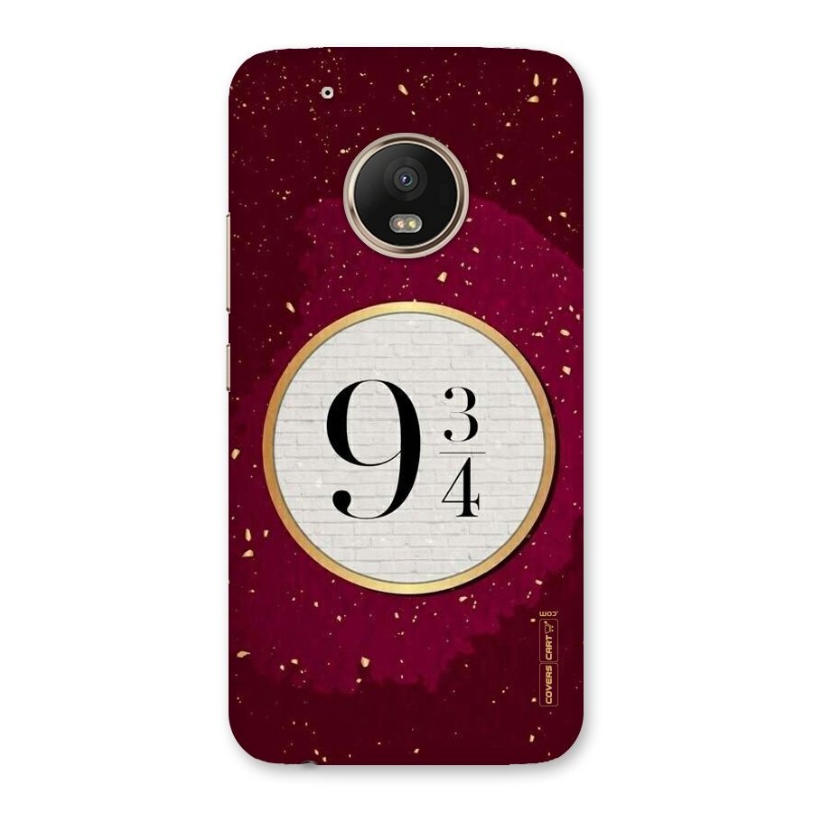 Magic Number Back Case for Moto G5 Plus