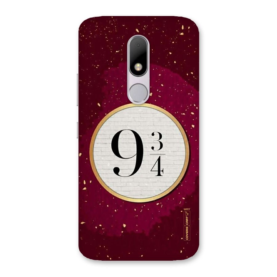 Magic Number Back Case for Moto M