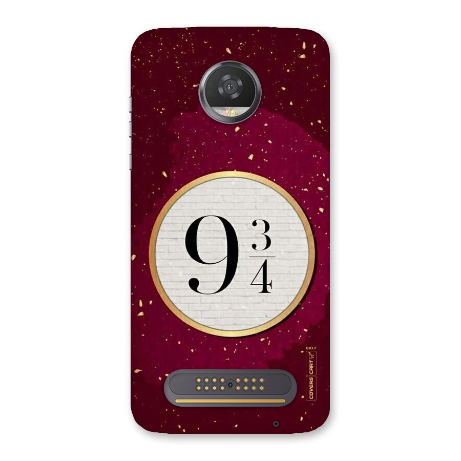 Magic Number Back Case for Moto Z2 Play