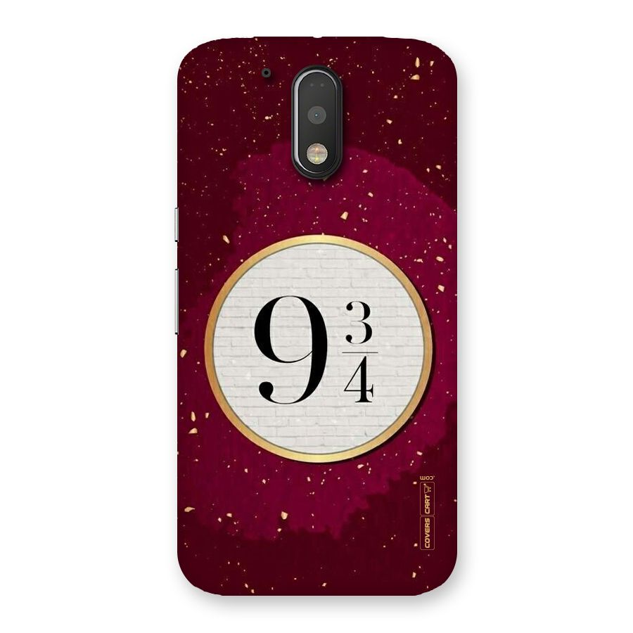 Magic Number Back Case for Motorola Moto G4