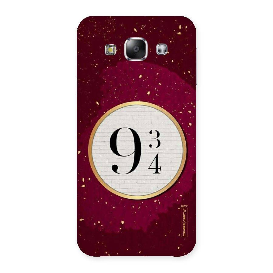 Magic Number Back Case for Samsung Galaxy E5