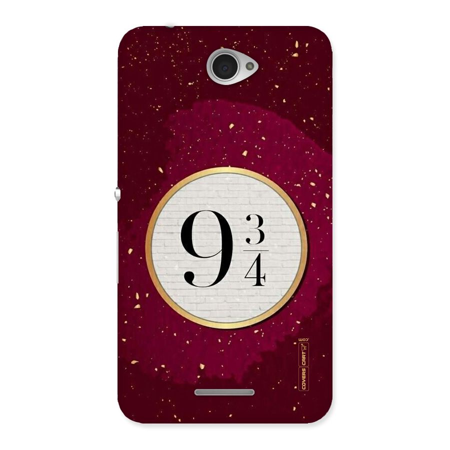 Magic Number Back Case for Sony Xperia E4