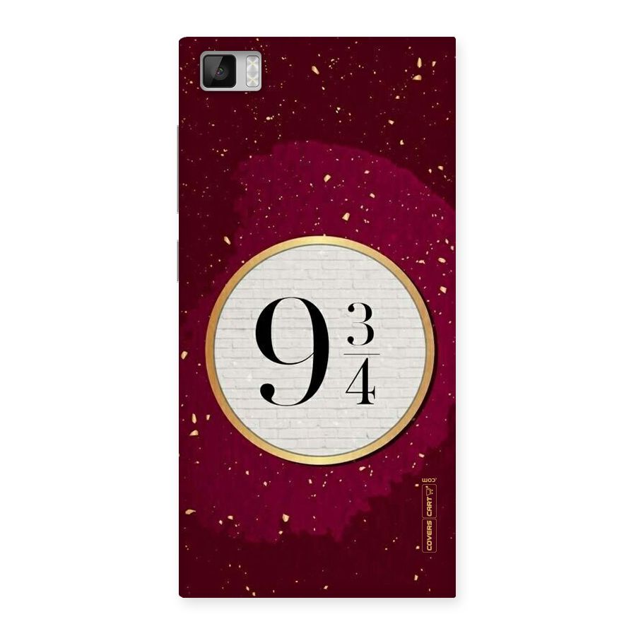 Magic Number Back Case for Xiaomi Mi3