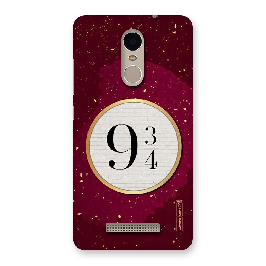 Magic Number Back Case for Xiaomi Redmi Note 3