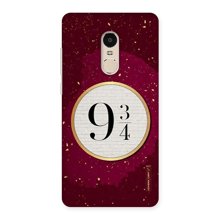 Magic Number Back Case for Xiaomi Redmi Note 4