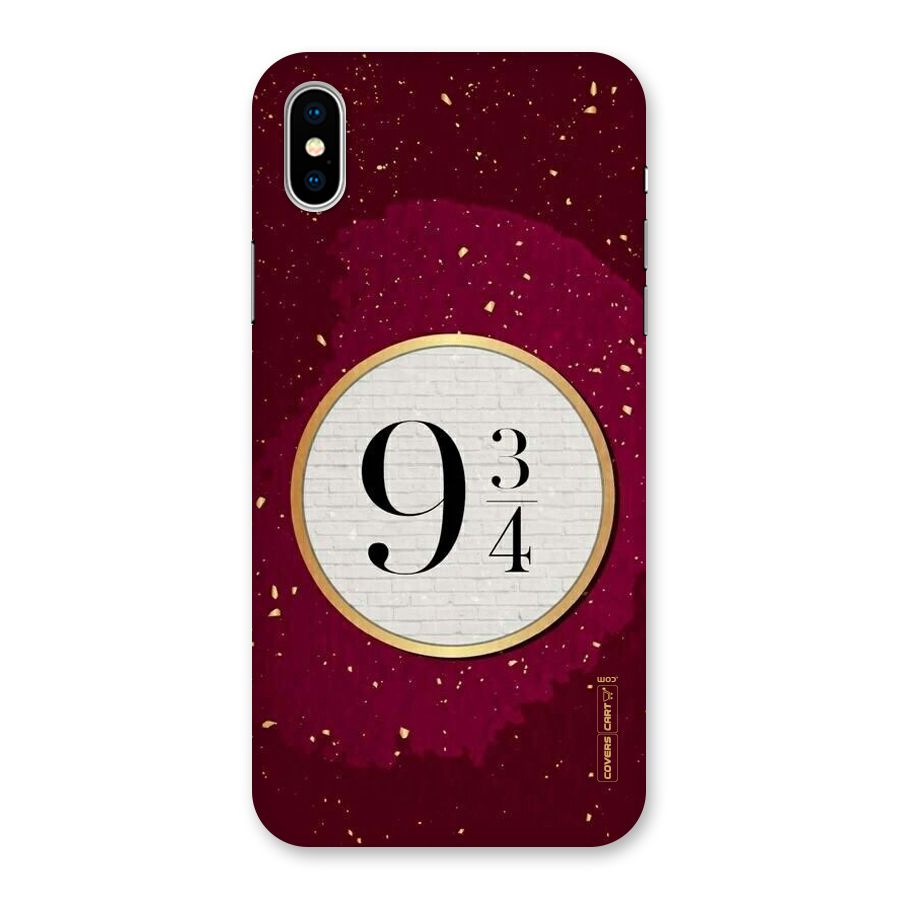 Magic Number Back Case for iPhone X