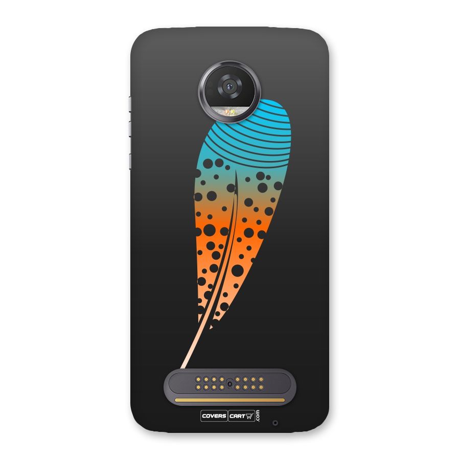 Magical Feather Back Case for Moto Z2 Play