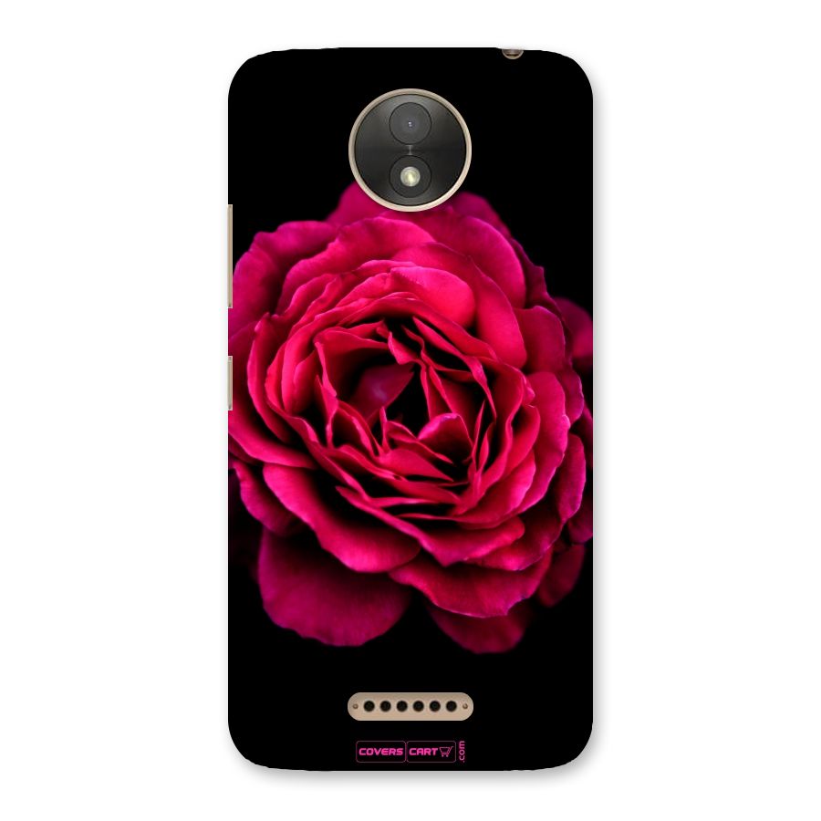 Magical Rose Back Case for Moto C Plus