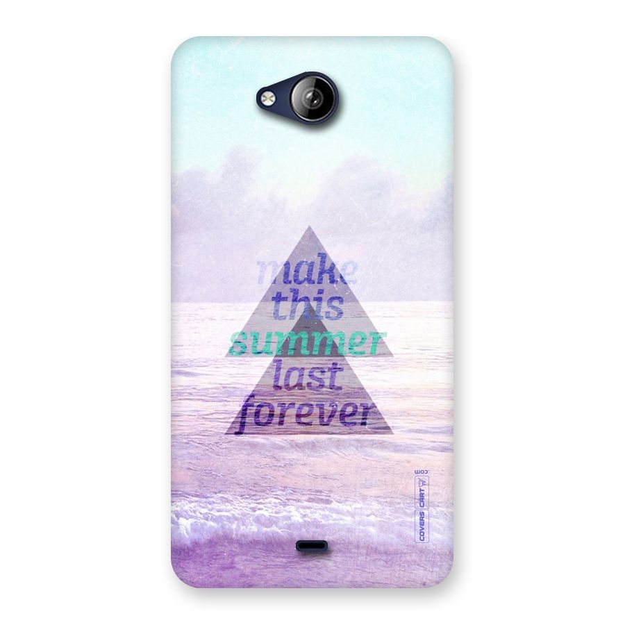 Make This Summer Last Forever Back Case for Canvas Play Q355