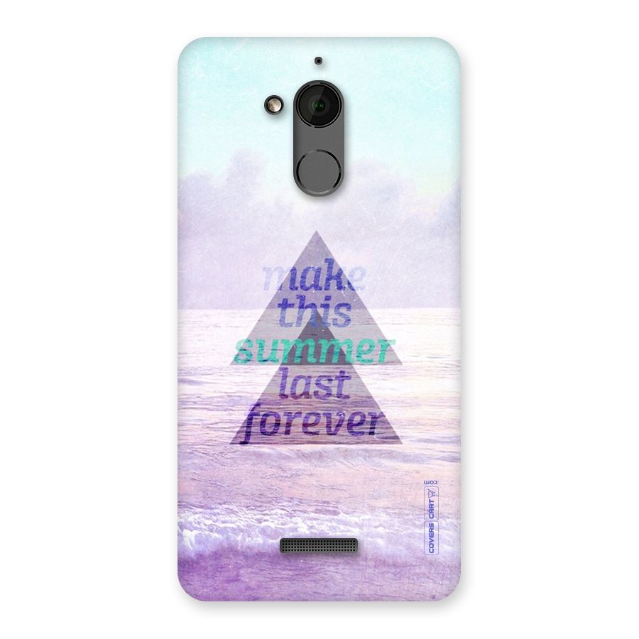 Make This Summer Last Forever Back Case for Coolpad Note 5