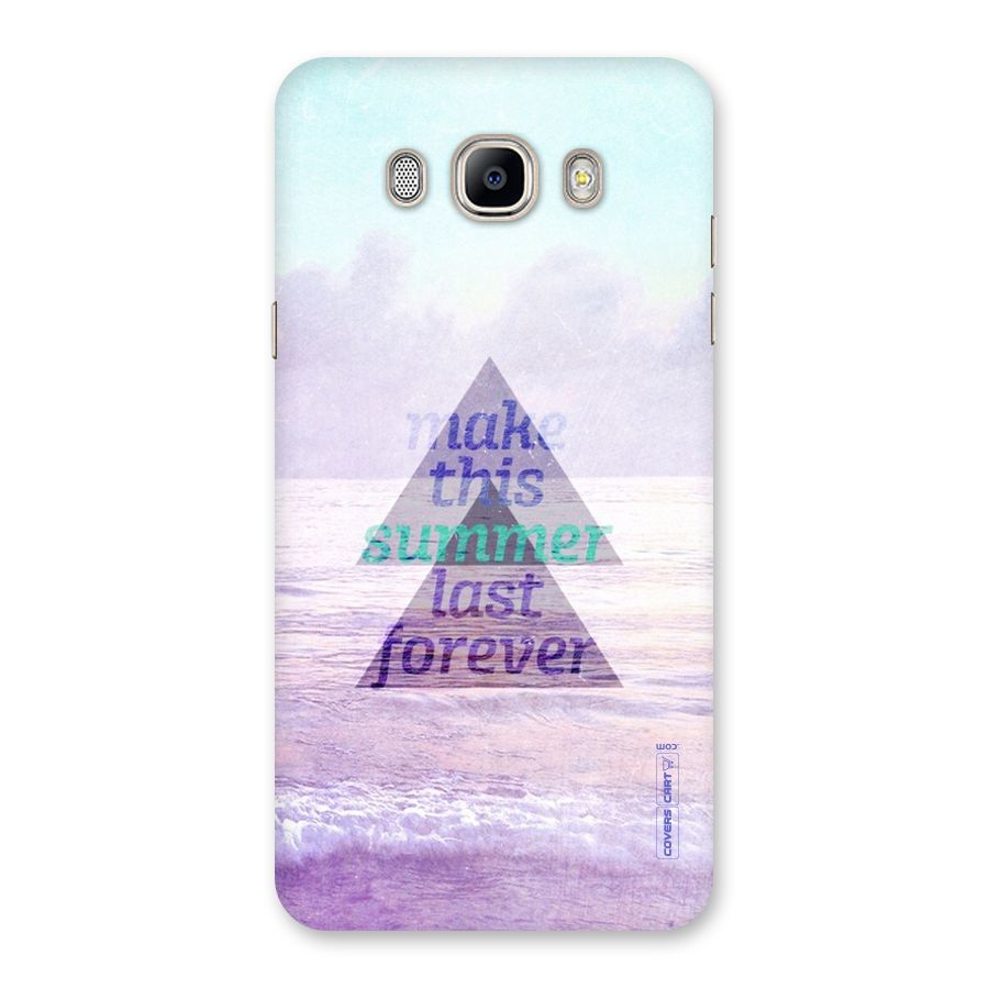Make This Summer Last Forever Back Case for Galaxy On8