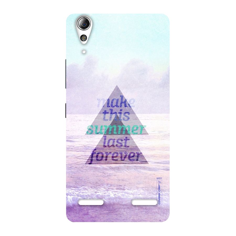 Make This Summer Last Forever Back Case for Lenovo A6000