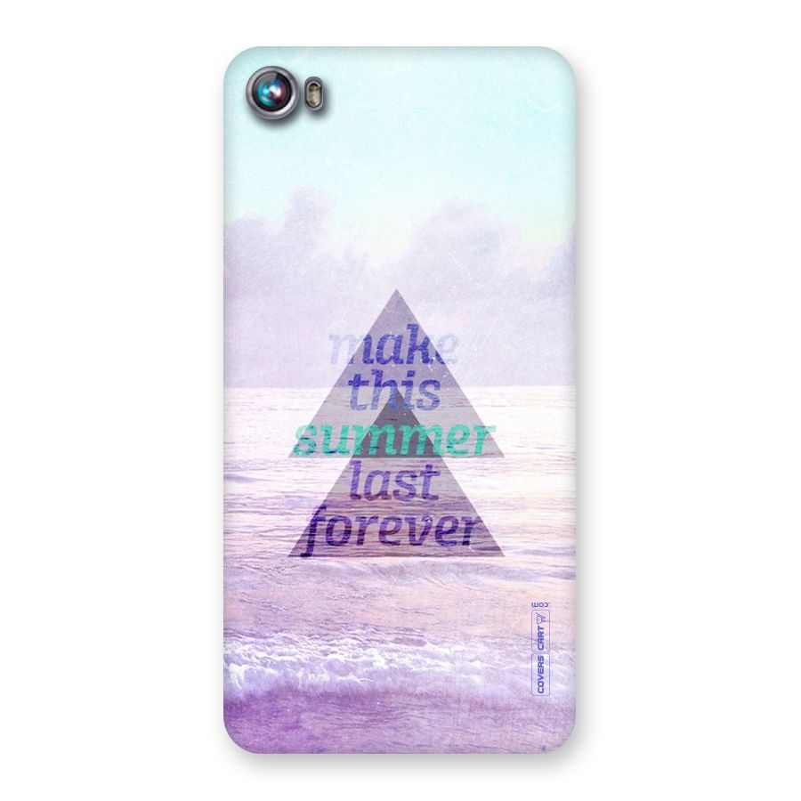Make This Summer Last Forever Back Case for Micromax Canvas Fire 4 A107