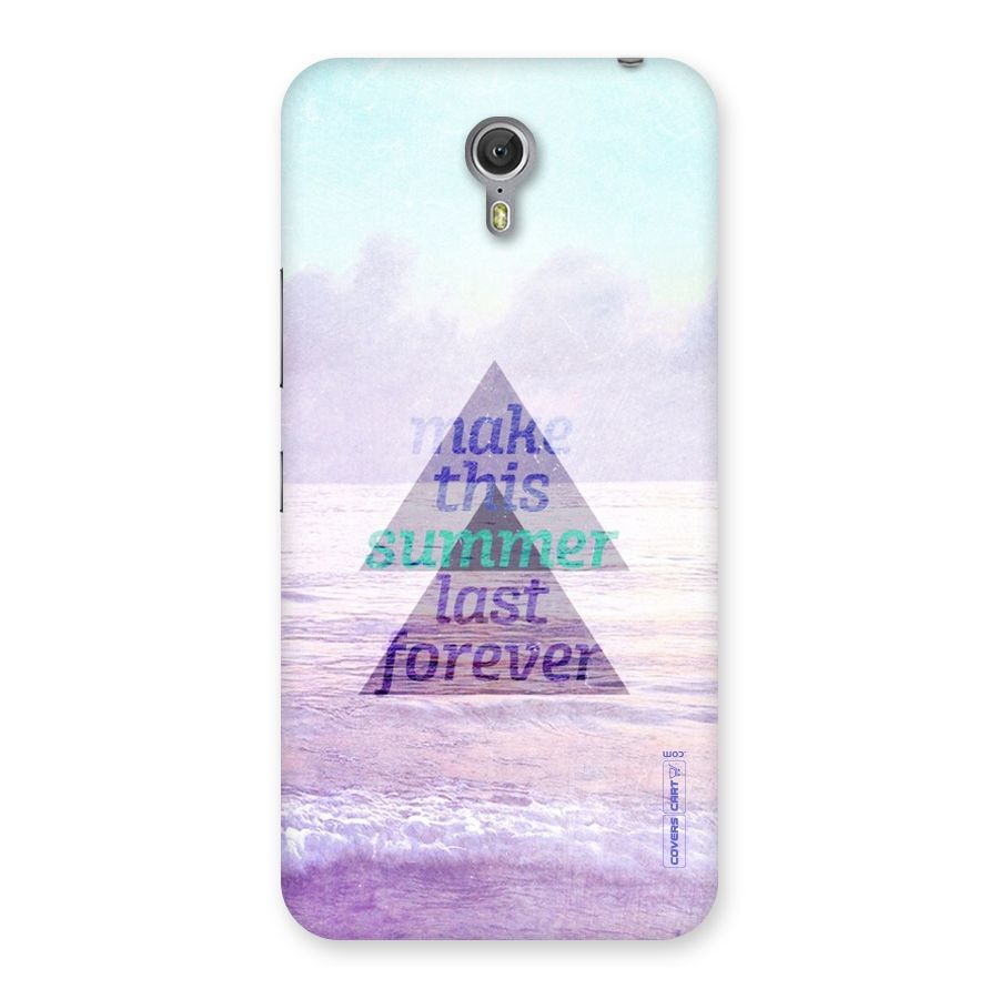 Make This Summer Last Forever Back Case for Zuk Z1