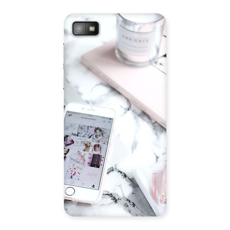 Make Up And Phone Back Case for Blackberry Z10