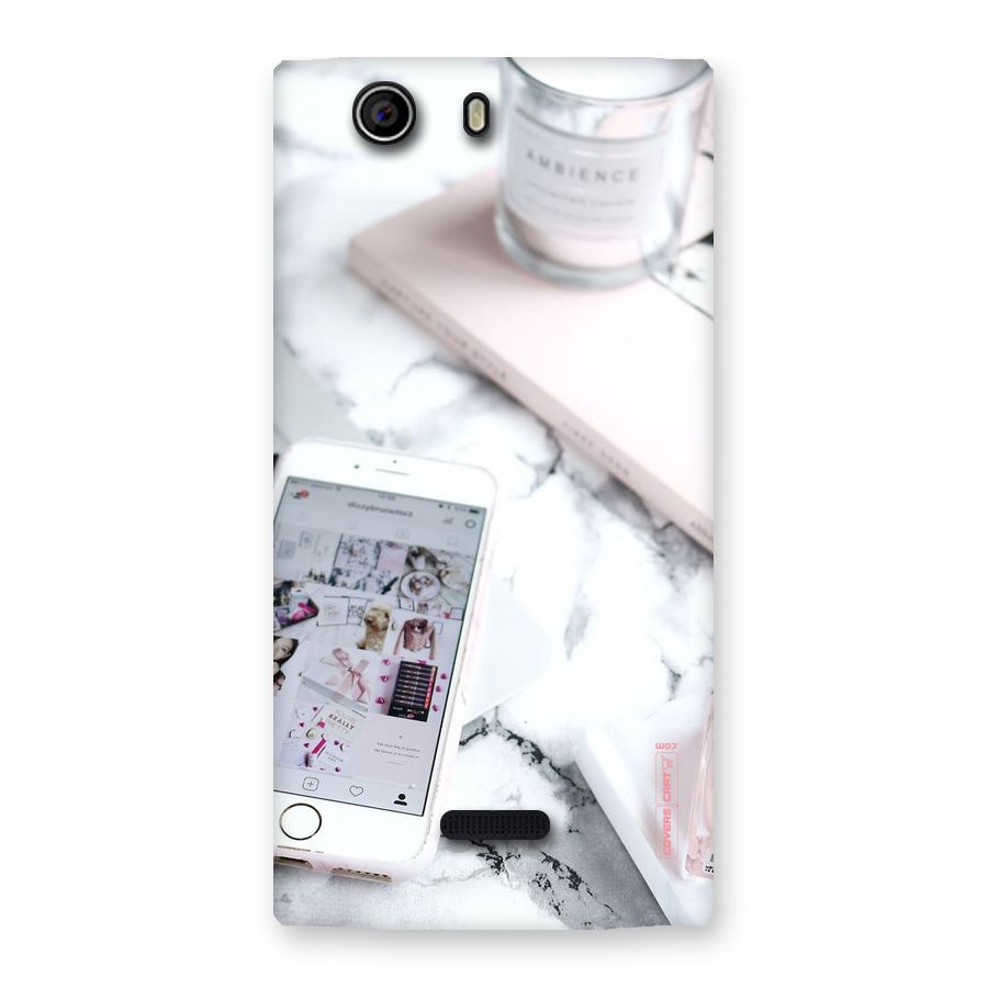 Make Up And Phone Back Case for Canvas Nitro 2 E311
