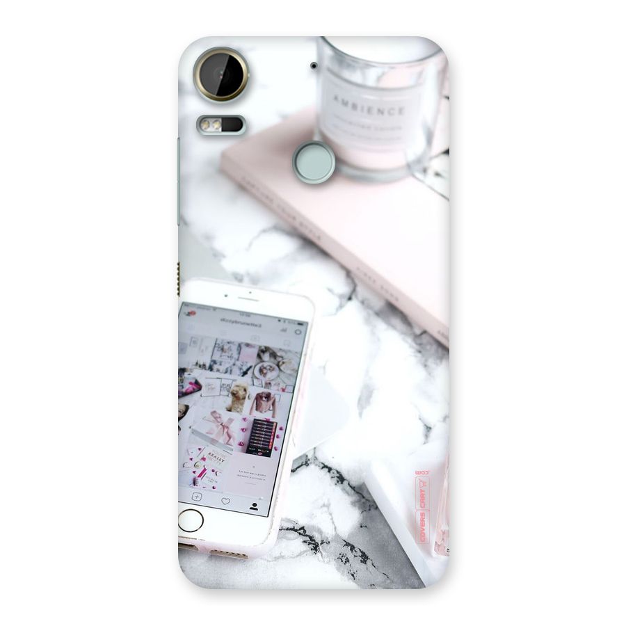 Make Up And Phone Back Case for Desire 10 Pro