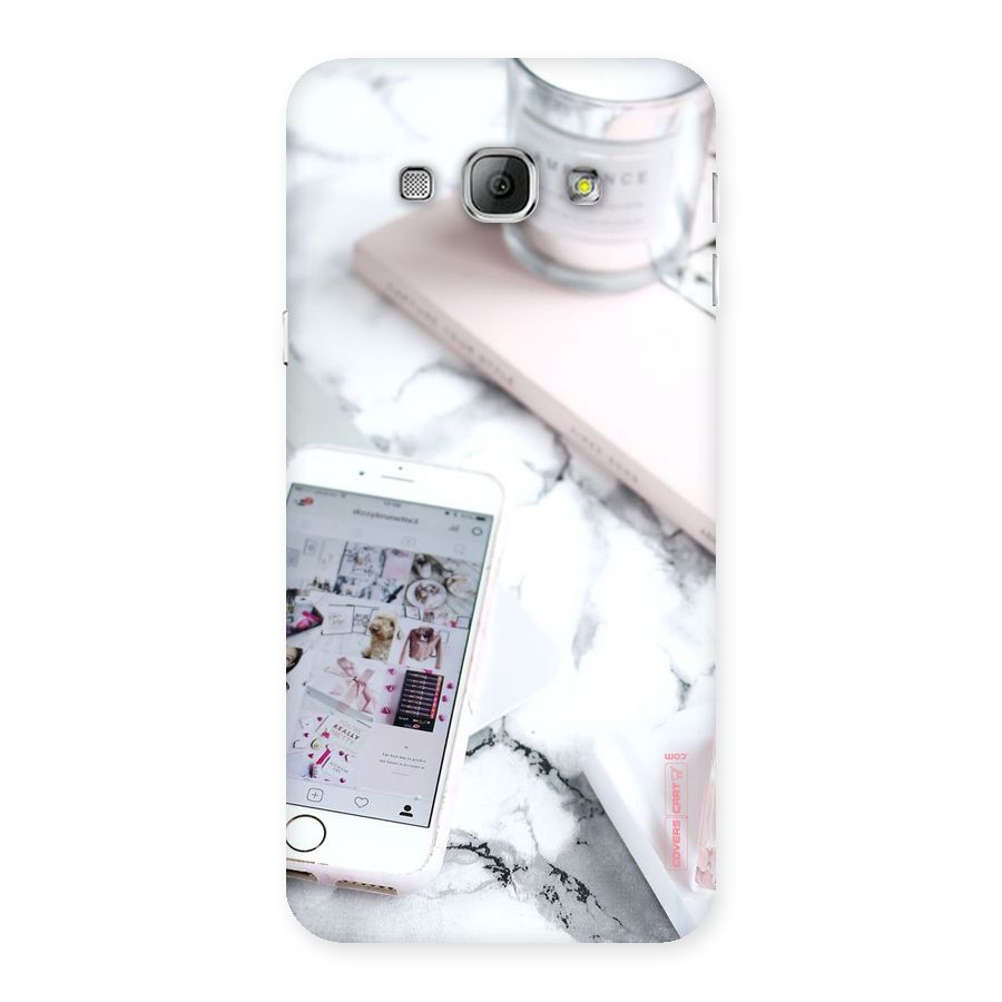Make Up And Phone Back Case for Galaxy A8