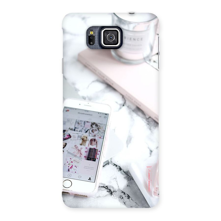 Make Up And Phone Back Case for Galaxy Alpha