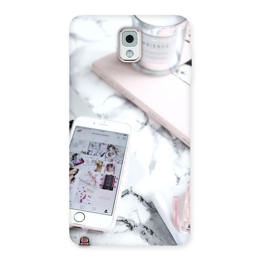 Make Up And Phone Back Case for Galaxy Note 3
