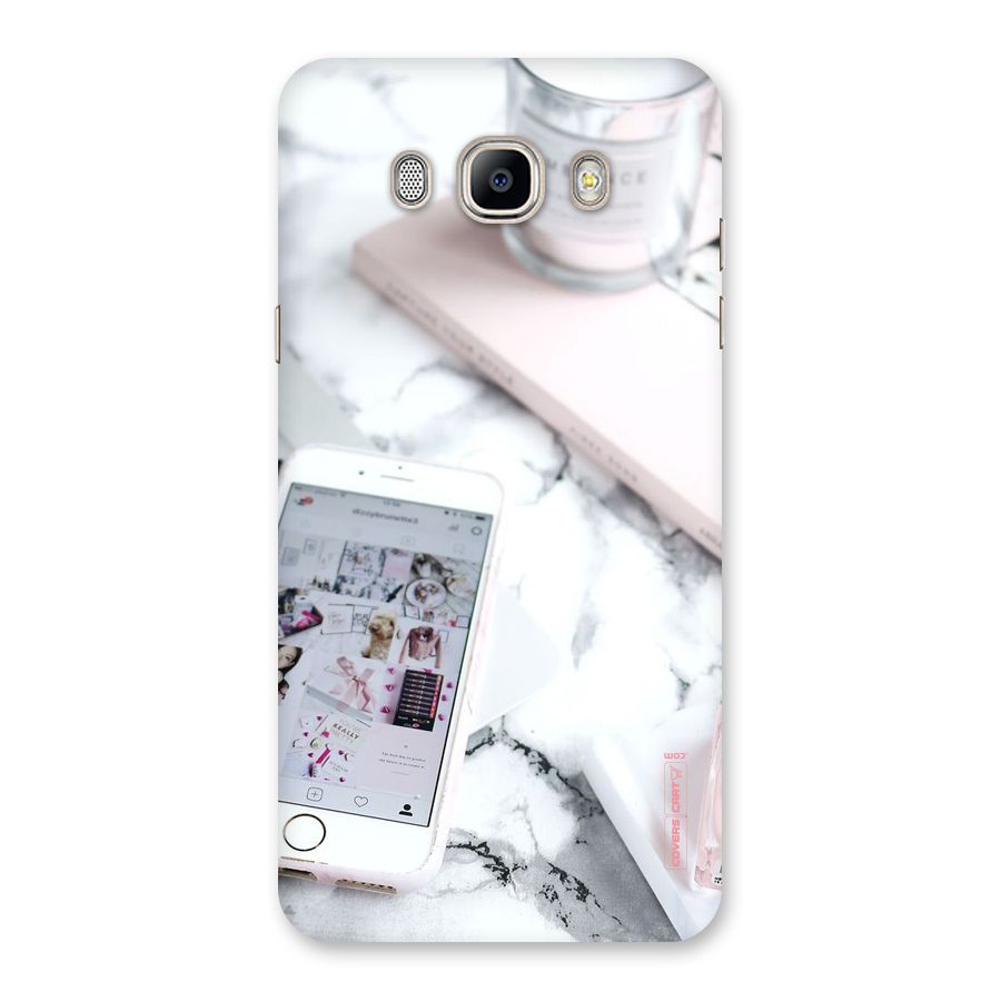 Make Up And Phone Back Case for Galaxy On8