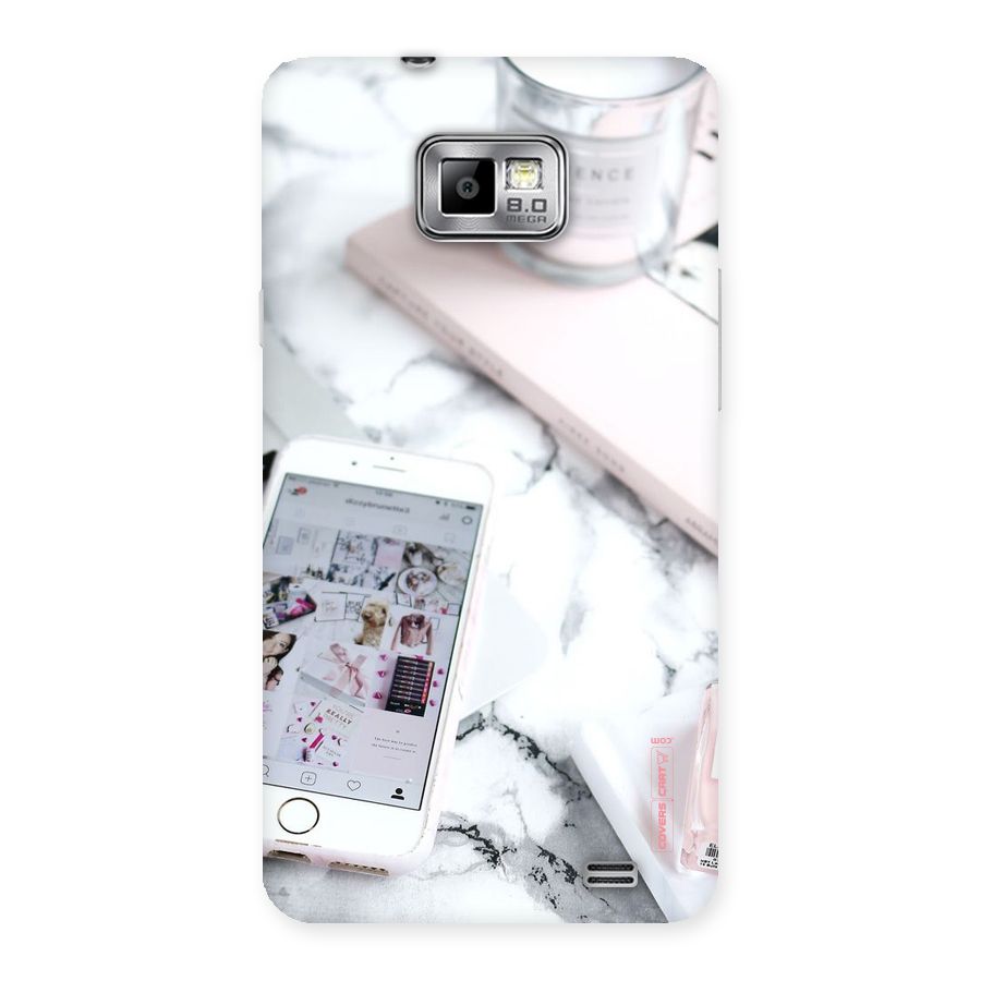 Make Up And Phone Back Case for Galaxy S2