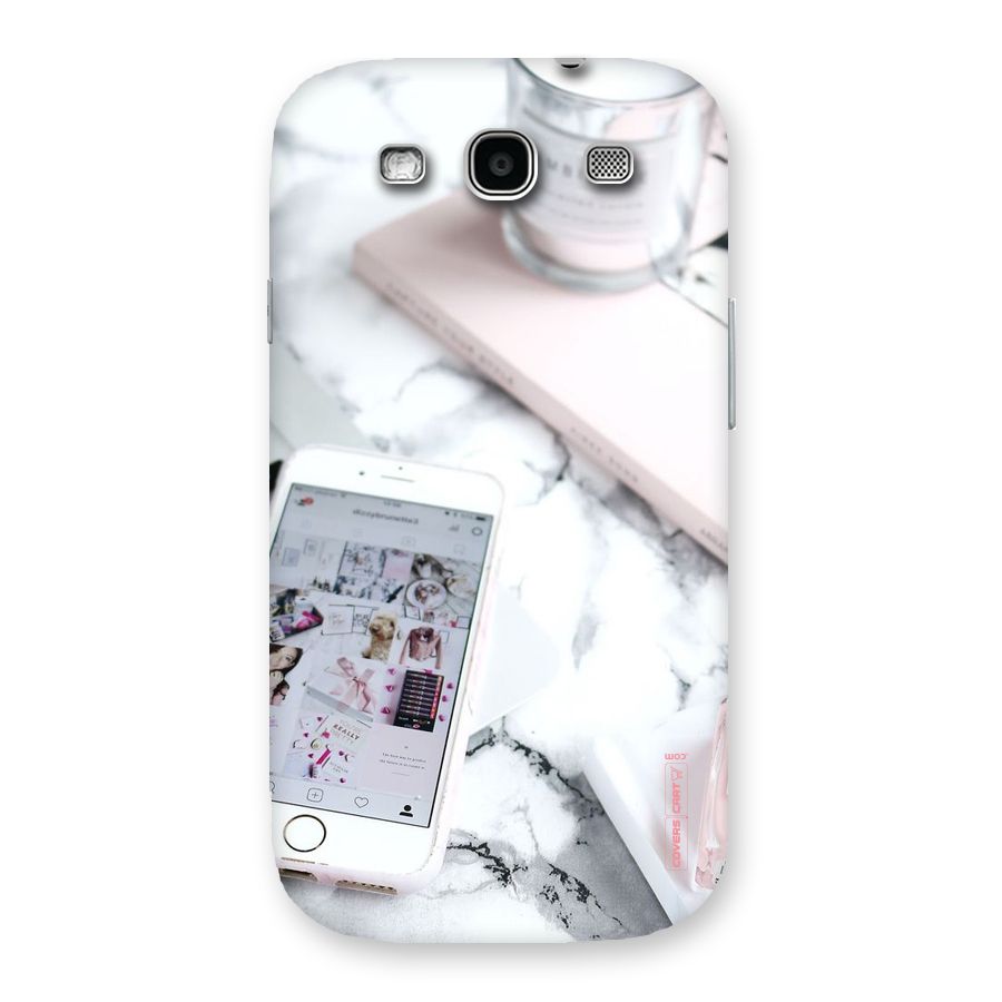Make Up And Phone Back Case for Galaxy S3