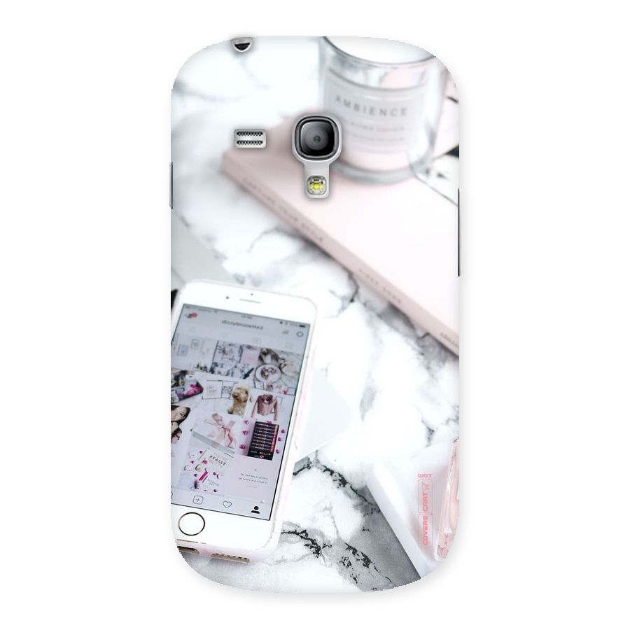Make Up And Phone Back Case for Galaxy S3 Mini