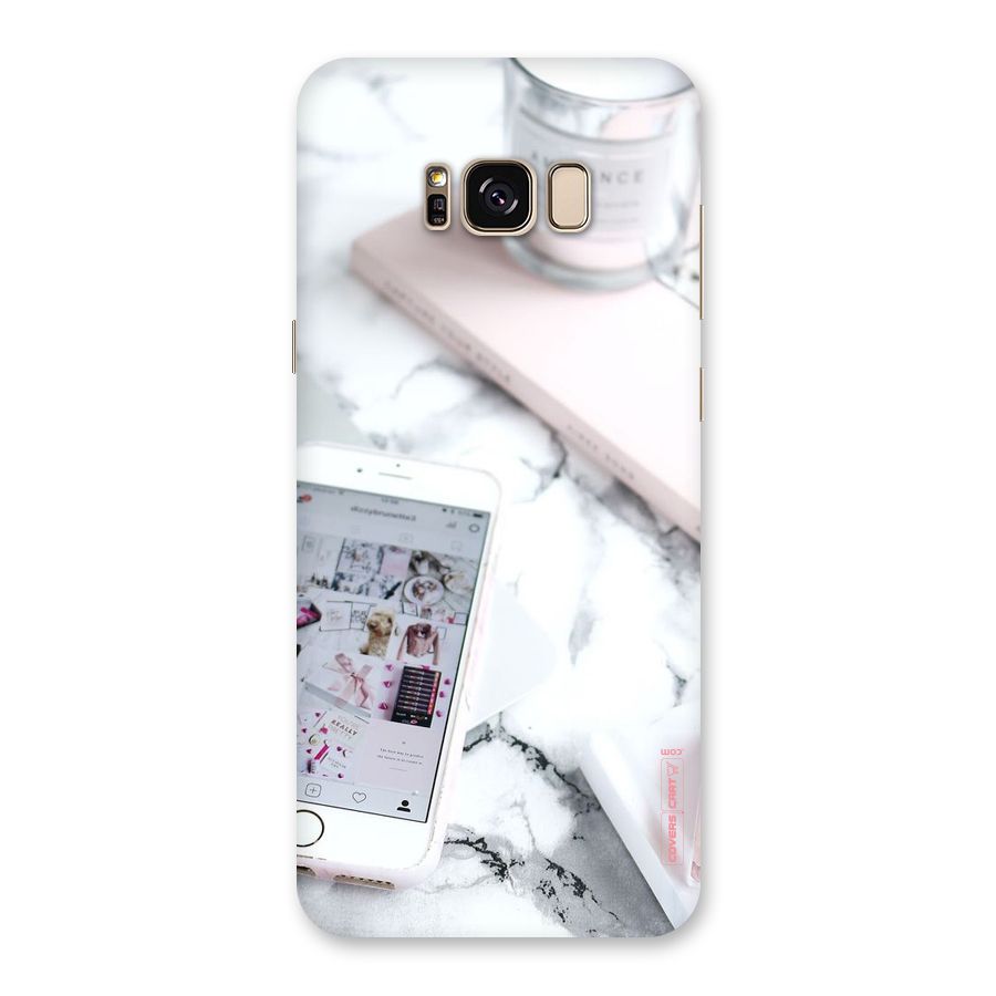 Make Up And Phone Back Case for Galaxy S8 Plus