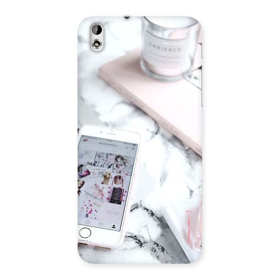 Make Up And Phone Back Case for HTC Desire 816g